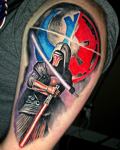 Explore uncle iroh tattoo ideas, creative tattoo ideas in Roanoke, available at Saint Cecilias Art Studio