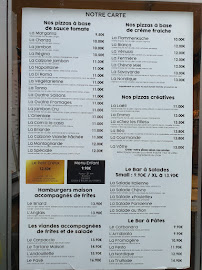 Menu du CHEZ LES FILLES 1 à La Ferté-Gaucher