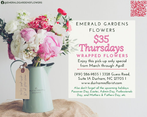 Florist «Myers Florist/Emerald Gardens Flowers», reviews and photos, 2906 Hillsborough Rd, Durham, NC 27705, USA