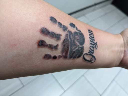 Explore christian sleeve tattoo ideas, creative tattoo ideas in Fairview Heights, available at Inkwell Tattoos