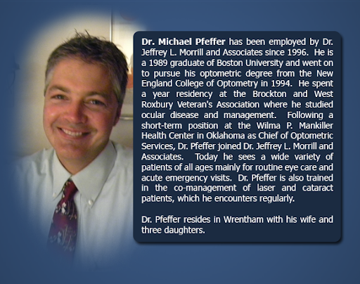 Optometrist «Jeffrey L Morrill & Associates», reviews and photos, 480 W Central St, Franklin, MA 02038, USA