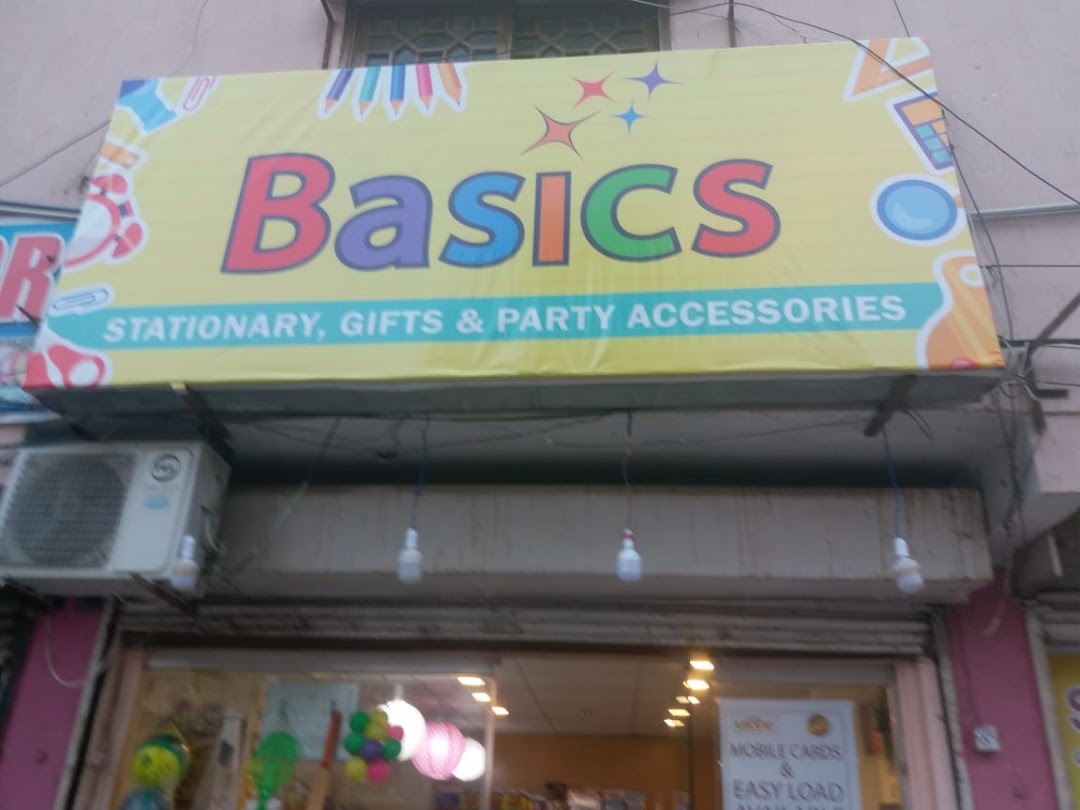 Basics stationary, gifts & party accessories