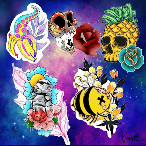 Explore inside finger tattoo ideas, creative tattoo ideas in Lake City, available at Crooked Spines Tattoo Studio