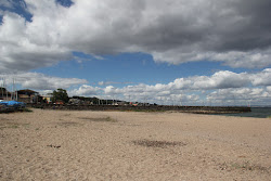 Foto von Scott Hislen Beach und die siedlung