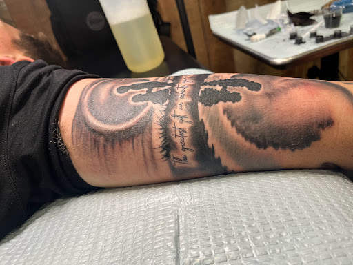 Explore ocean tattoo ideas black and white, creative tattoo ideas in Cape Coral, available at UNRIVALED INK