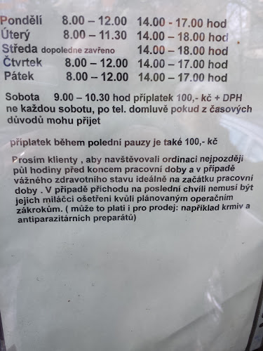 Recenze na Veterinář Premusová Dana MVDr. v Ostrava - Veterinář