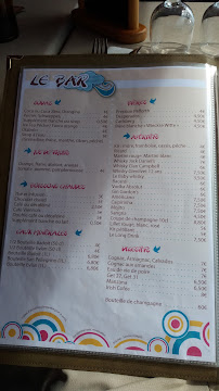 Menu / carte de Ipanema Restaurant Plage de La Baule à La Baule-Escoublac