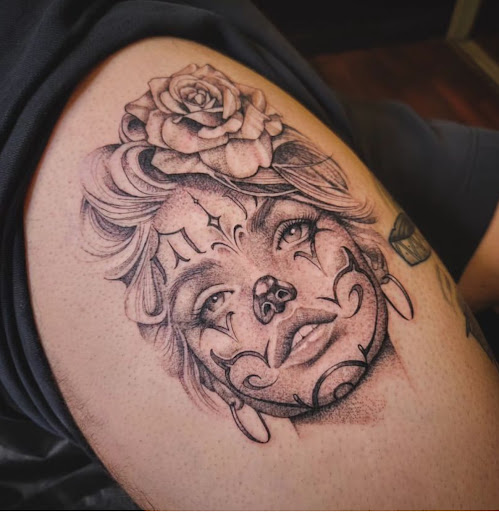 Explore lisa frank tattoo ideas, creative tattoo ideas in Clovis, available at Clovis Ink Tattoo