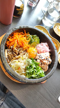Bibimbap du Restaurant coréen 모란 식당 le seul spécialisé dans les aliments nord-coreens à Paris - n°7