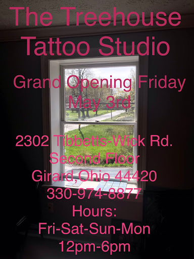 Explore floral tattoo sleeve ideas, creative tattoo ideas in Girard, available at Empress Tattoos FKA Treehouse Tattoo