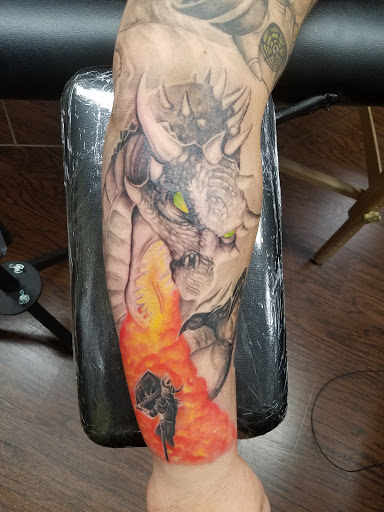 Explore celtic cross tattoo ideas, creative tattoo ideas in Glendale, available at Knucklehead Tattoo Shop