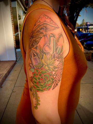 Explore female face tattoo ideas, creative tattoo ideas in Waterford, available at Kave Art & Tattoo