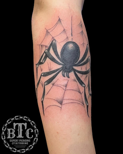 Explore lower sleeve tattoo ideas, creative tattoo ideas in Payette, available at Boomerang Tattoo Company