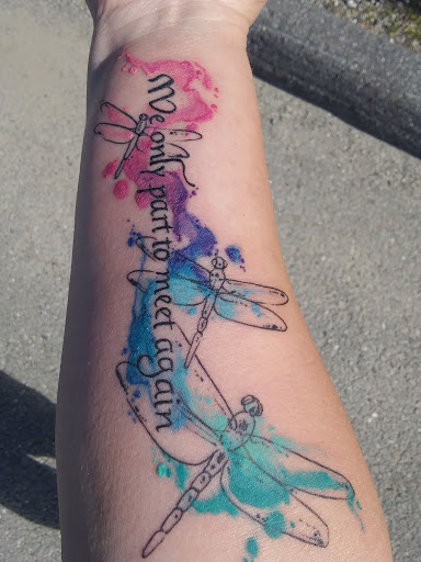 Explore cool guitar tattoo ideas, creative tattoo ideas in Bangor, available at Diversified Ink Tattoo Studio