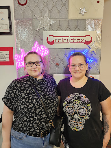 Explore twin daughter tattoo ideas, creative tattoo ideas in Green Bay, available at Colourbox Body Piercing Llc