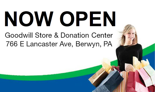 Thrift Store «Goodwill Store & Donation Center», reviews and photos, 766 Lancaster Ave, Berwyn, PA 19312, USA