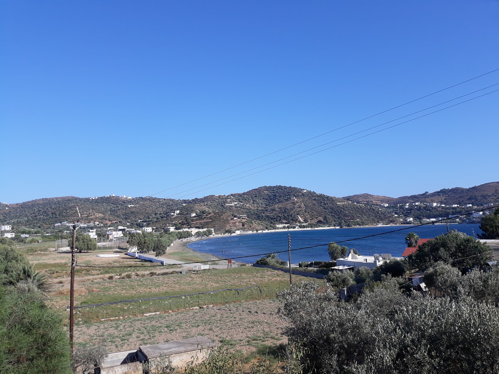 Photo de Gourna beach - endroit populaire parmi les connaisseurs de la détente