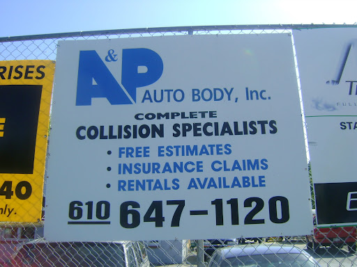 Auto Body Shop «A & P Autobody Inc», reviews and photos, 223 Planebrook Rd, Frazer, PA 19355, USA