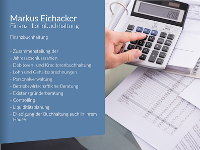 Markus Eichacker Finanz- und Lohnbuchhaltung Buchenstraße 7, 84036 Kumhausen, Deutschland