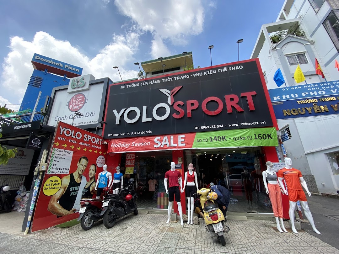 YOLO SPORT 497 Phan Văn Trị - Shop Quần Áo Tập Thể Thao Gym & Yoga