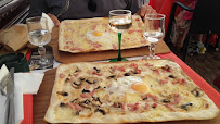 Tarte flambée du Restaurant de spécialités alsaciennes La pergola à Colmar - n°17