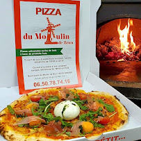 Pizza du Pizzas à emporter Pizza du Moulin de Brun au feu de bois à Grasse - n°13