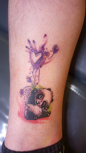 Explore new father tattoo ideas, creative tattoo ideas in Cleveland, available at NBA tattoo