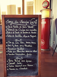 Restaurant Brasserie Le Vintage LSDO à Les Sables-d'Olonne menu