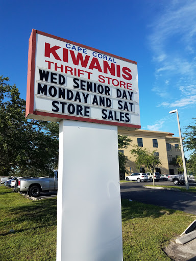 Thrift Store «Kiwanis Club Thrift Store», reviews and photos, 652 Del Prado Blvd N, Cape Coral, FL 33909, USA