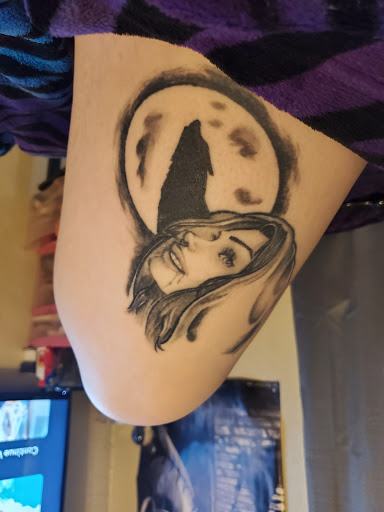 Explore red string tattoo ideas, creative tattoo ideas in Abilene, available at Sacred Art