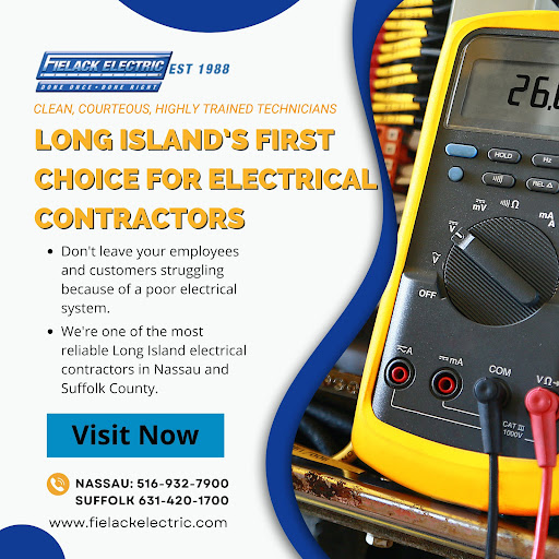 Electrician «Fielack Electric Corporation», reviews and photos, 101 Gazza Blvd, Farmingdale, NY 11735, USA