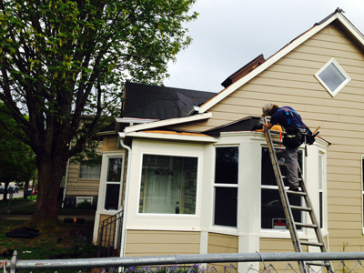 Vue to View roofing in Olympia, Washington