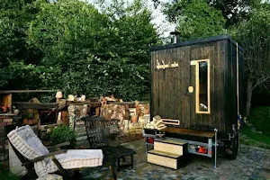 Sauna mieten Dresden mobile finnische Holzofensauna HansSauna von Johann Hahn image