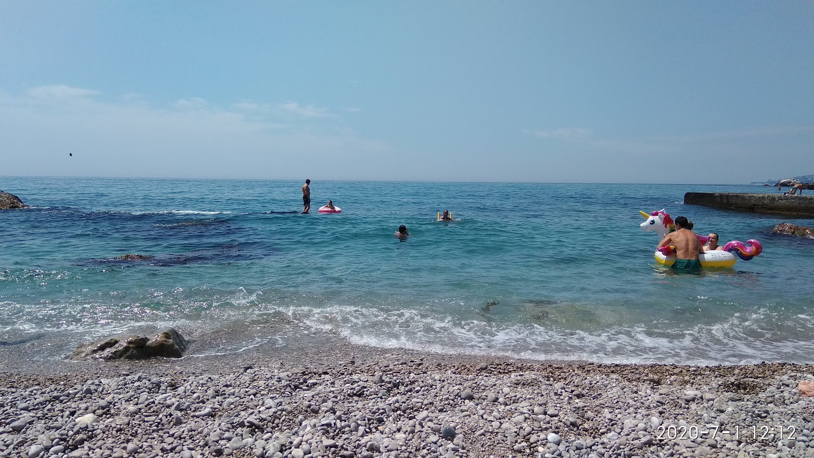 Foto di Castropol hotel beach e l'insediamento