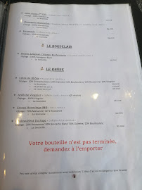 Restaurant français La Marie Galante à Audresselles (la carte)