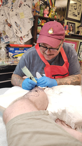 Explore let go and let god tattoo ideas, creative tattoo ideas in San Diego, available at Big Trouble Tattoo