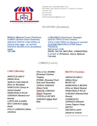 Grocery Store «Dominican Grocery Store», reviews and photos, 950 Indian Trail Lilburn Rd NW, Lilburn, GA 30047, USA