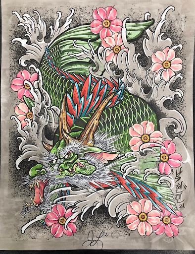 Explore colombian tattoo ideas, creative tattoo ideas in Addison, available at Cat Tattoo