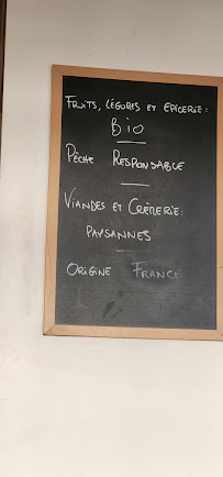 Restaurant Trois B à Paris - menu / carte