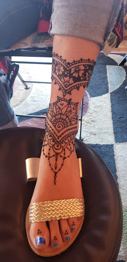 Explore leo sleeve tattoo ideas, creative tattoo ideas in Seaside, available at Five Star Henna