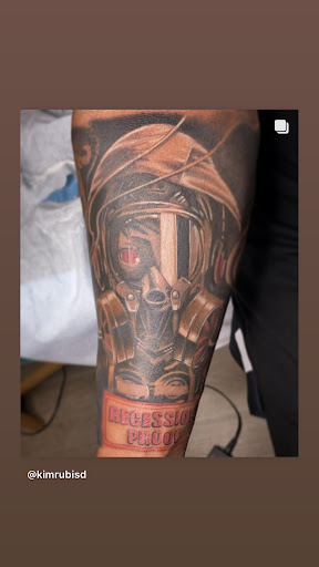 Explore 2 child tattoo ideas for dad, creative tattoo ideas in San Diego, available at Inkfinite Artistry