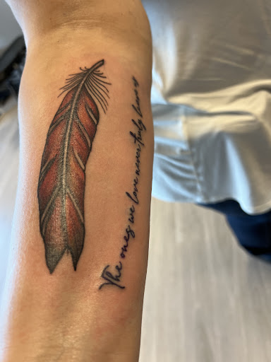 Explore chinese zodiac tattoo ideas, creative tattoo ideas in Cocoa, available at Rorschach Tattoo Shop and Piercing Studio