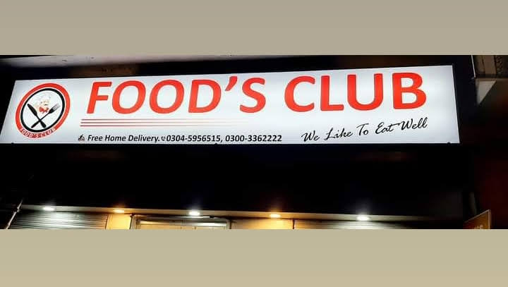 FOODS CLUB Fast Food, Bar BQ & Fish
