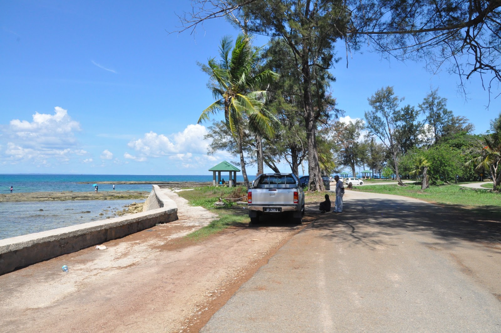 Foto de Bak Bak Beach y el asentamiento