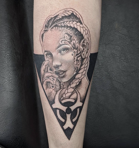 Explore lotus tattoo ideas, creative tattoo ideas in Royston, available at Tasi Tattoo