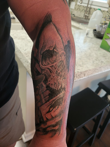 Explore mens western tattoo ideas, creative tattoo ideas in Owensboro, available at Shaka Tattoo owensboro ky