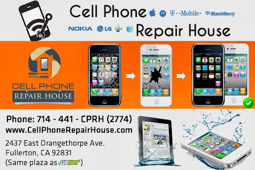 Electronics Repair Shop «Cell Phone Repair House», reviews and photos, 2437 E Orangethorpe Ave, Fullerton, CA 92831, USA