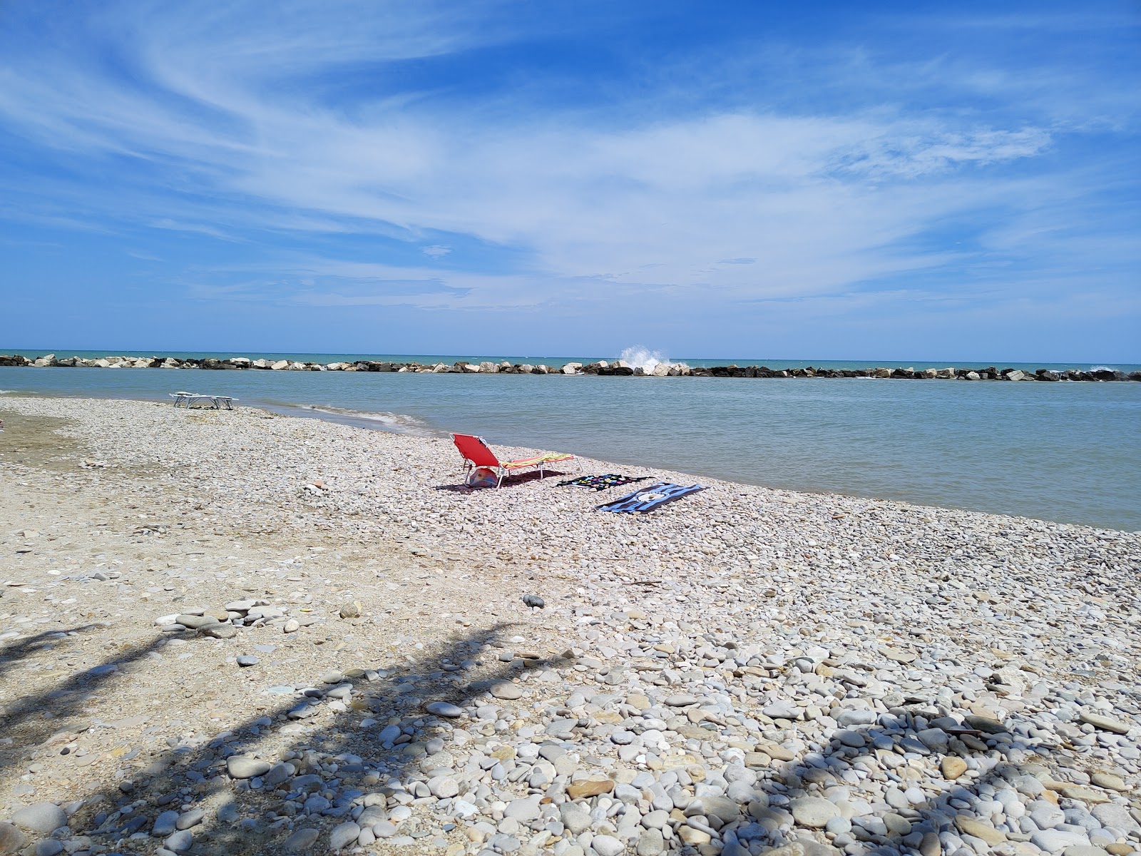 Spiaggia dei Pedaso的照片 带有宽敞的海岸
