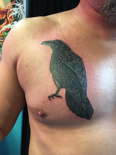 Explore j tattoo ideas, creative tattoo ideas in Fort Worth, available at Randy Adams Tattoo Studio