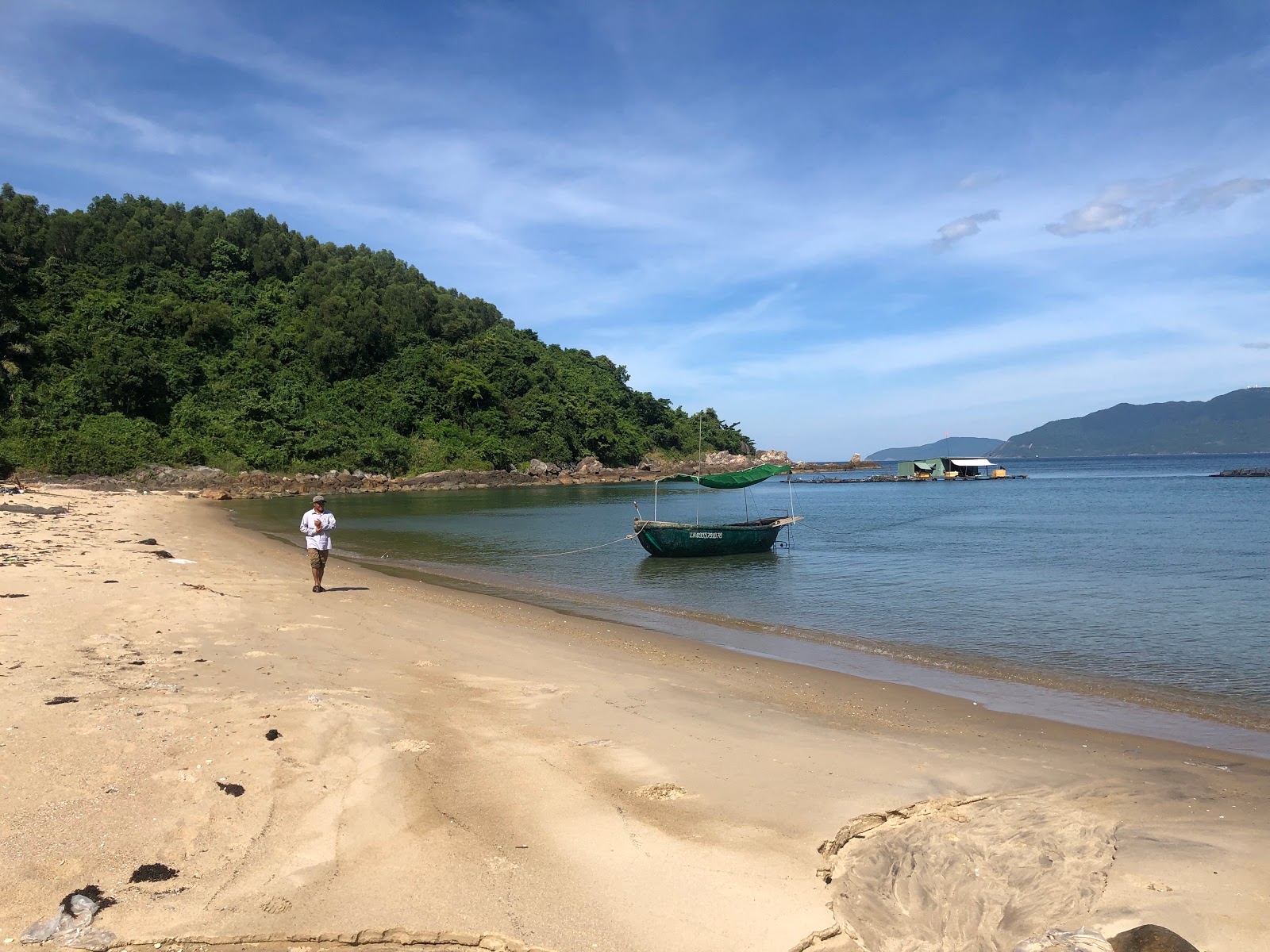 Ba Da Beach的照片 带有明亮的沙子表面